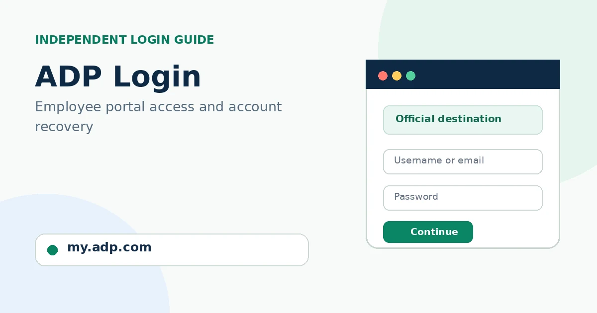 ADP Login: Official Portal, Password Reset and Account Help