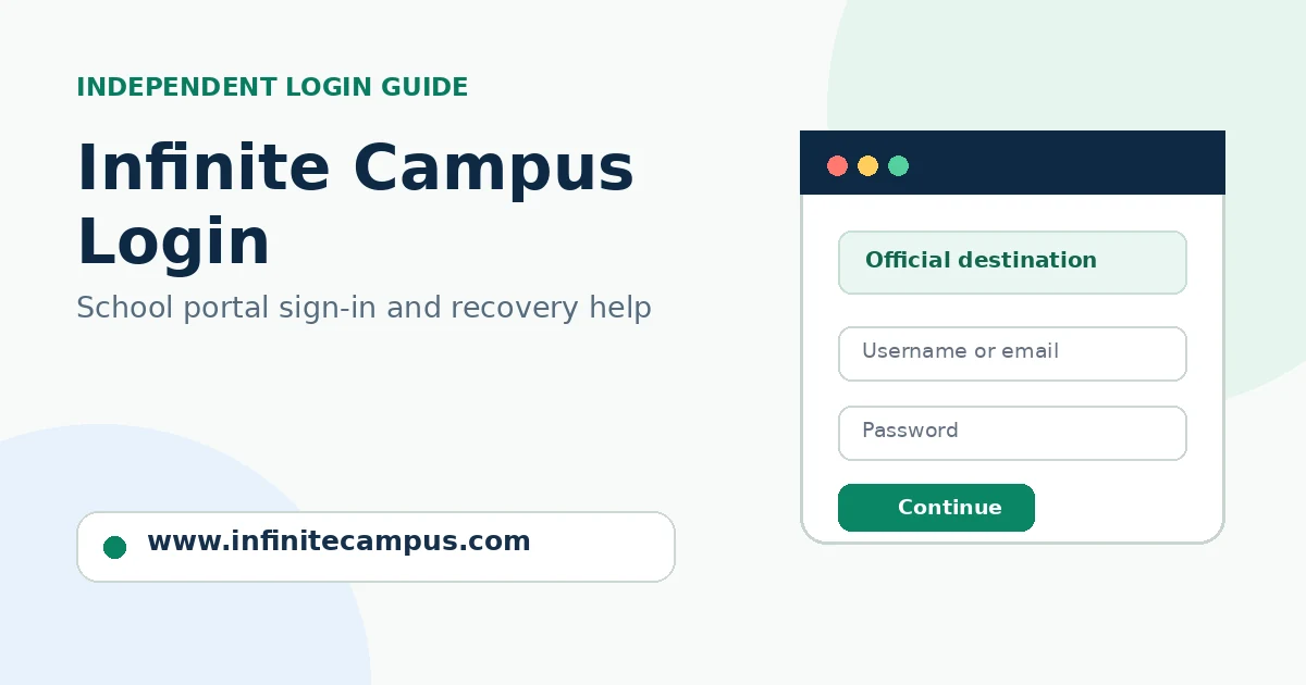 Infinite Campus Login: Official Portal, Password Reset and Account Help