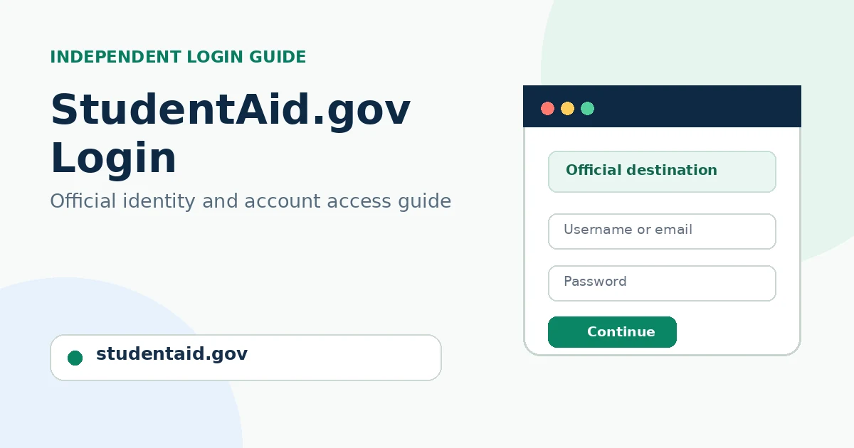 StudentAid.gov Login: Official Portal, Password Reset and Account Help
