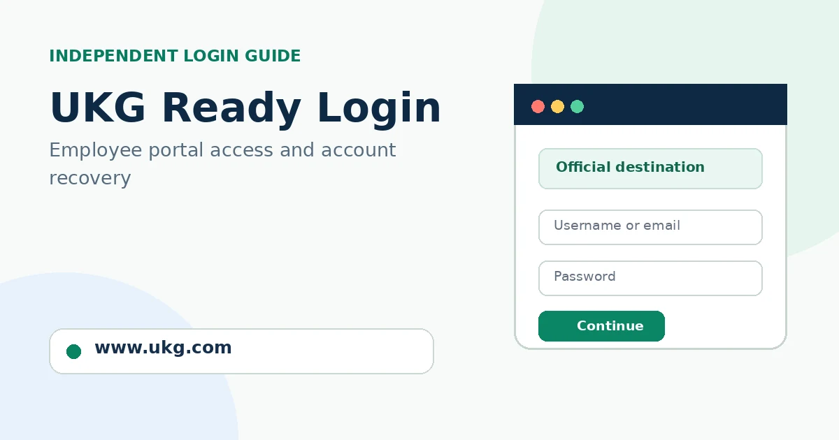 UKG Ready Login: Official Portal, Password Reset and Account Help