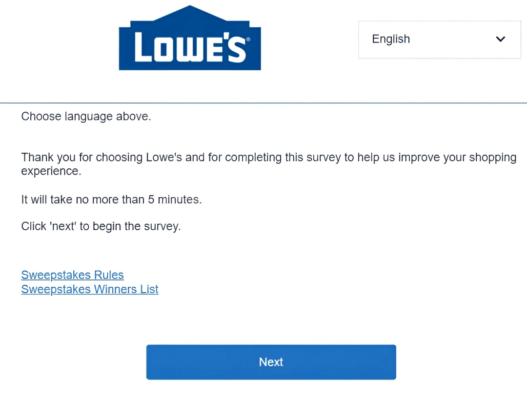 Lowes.com/Survey Customer Satisfaction Survey Lowe’s Survey