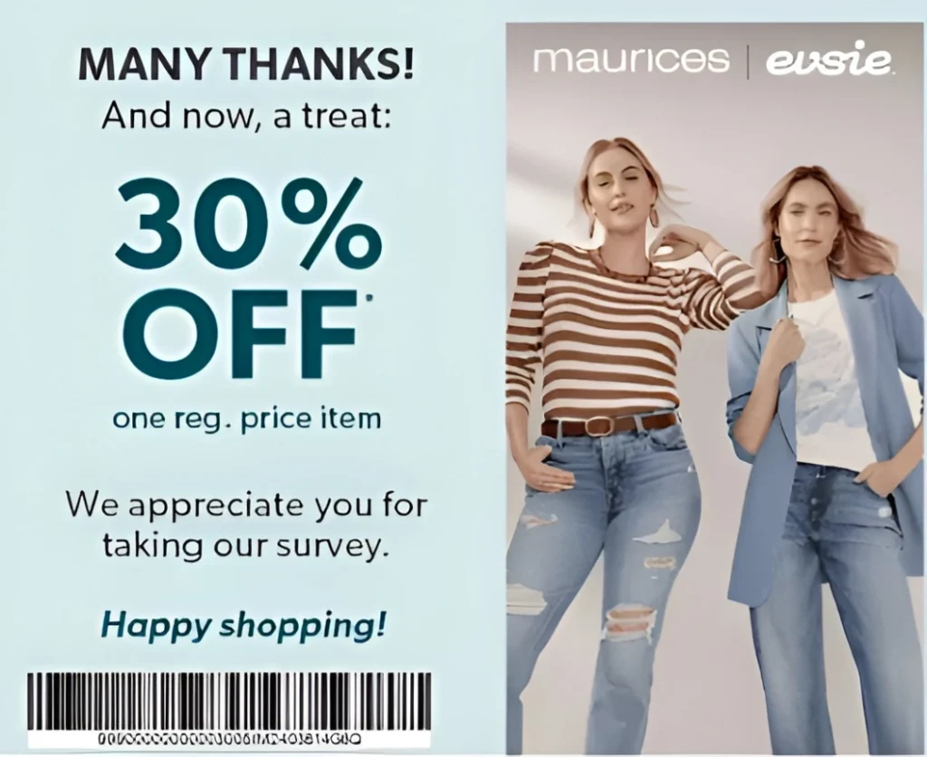 Take Maurices Survey