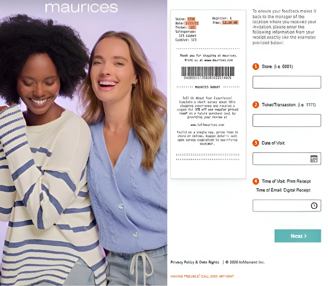 TellMaurices.com – Take Maurices Survey – Win $1000 Reward TellMaurices