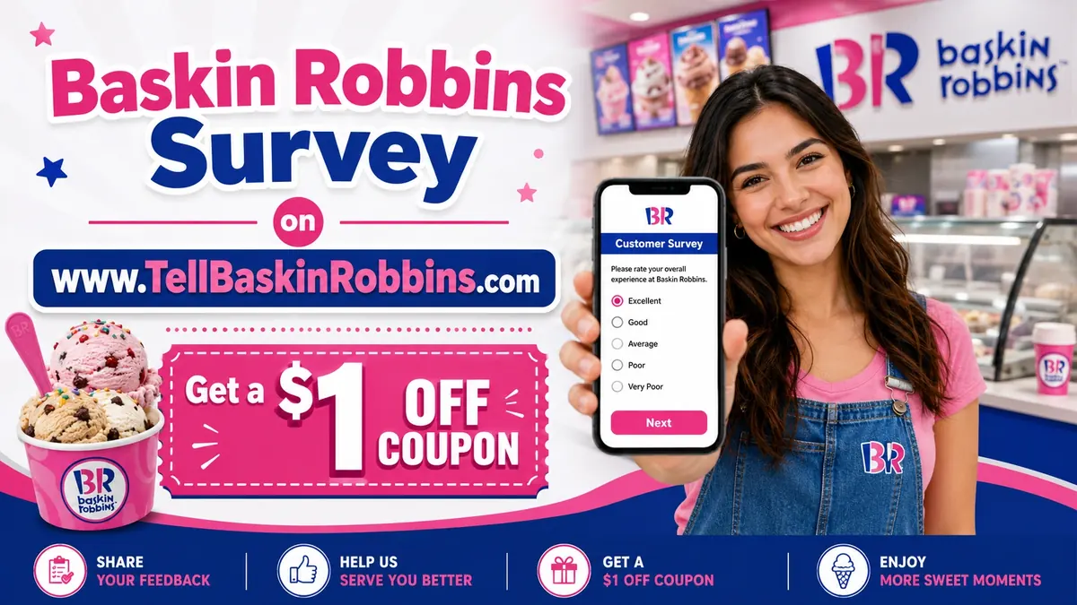 Baskin-Robbins Survey: Current Receipt Steps and Official Support