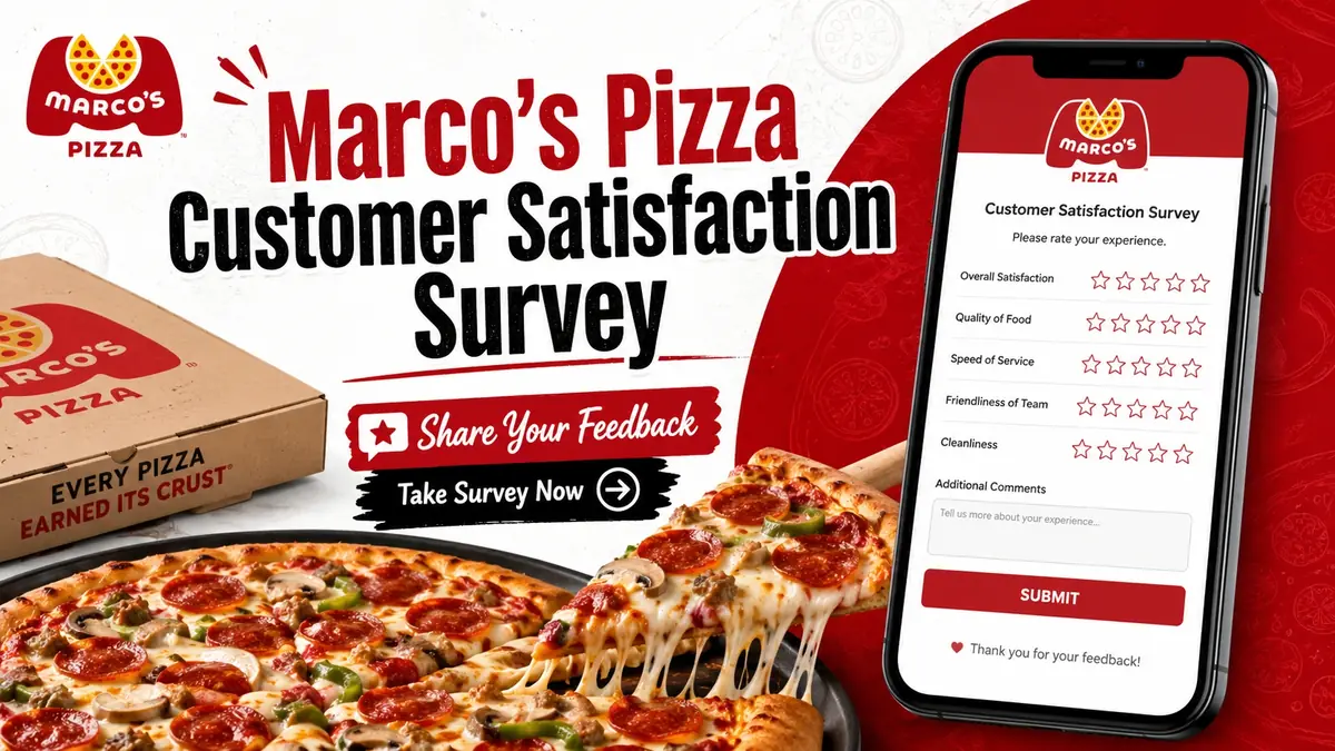 Marco’s Pizza Survey: Receipt Code, Current Survey Host and Feedback Help