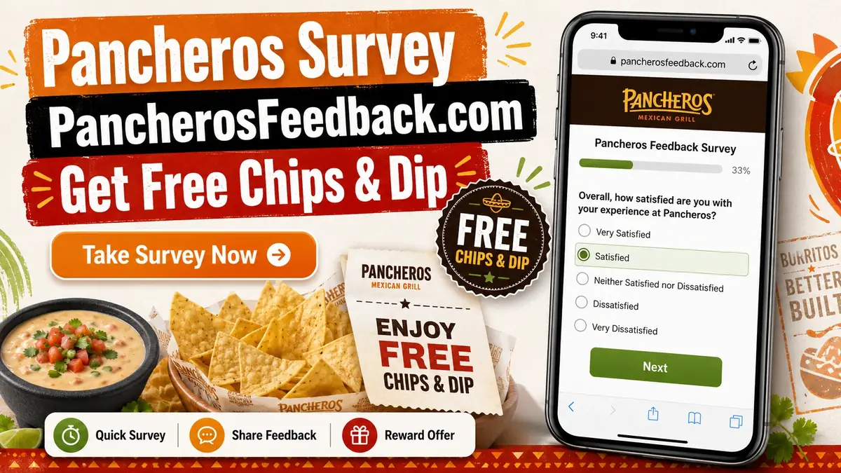 Pancheros Feedback Survey: Receipt Steps and Official Customer Help
